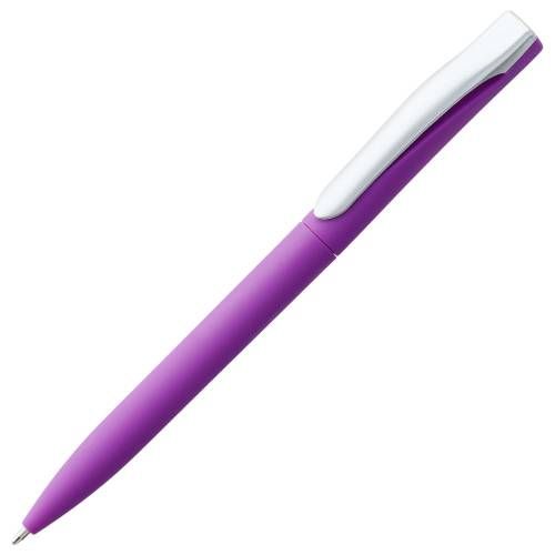 Ручка шариковая Pin Soft Touch, фиолетовая фото 2