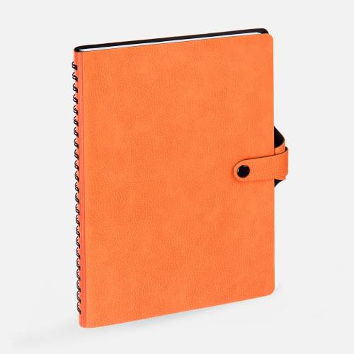 Ежедневник Strep Front на заказ, недатированный, оранжевый фото 4