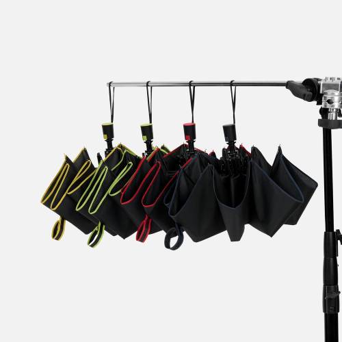 Зонт складной Edgeline, зеленое яблоко фото 9