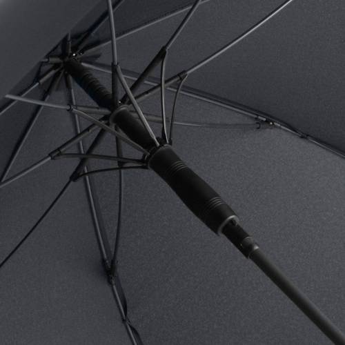 Зонт-трость с цветными спицами Color Style, серый фото 3