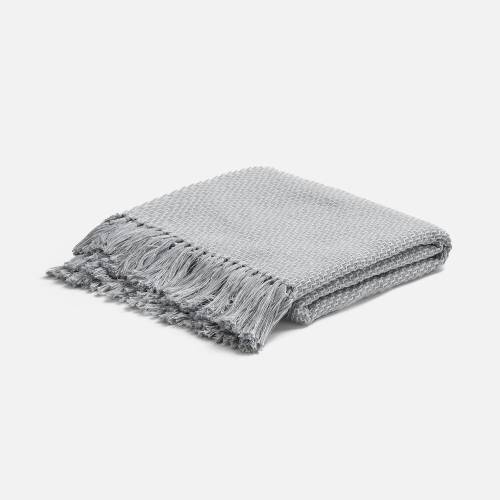 Плед Saltoro, светло-серый фото 3