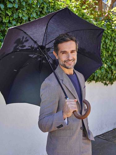 Зонт-трость Mayfair, черный фото 3