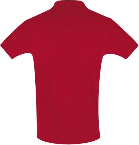Рубашка поло мужская Perfect Men 180 красная фото 3