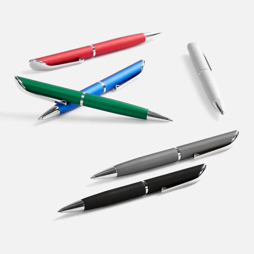 Ручка шариковая Glide, зеленая фото 6