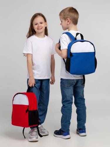 Детский рюкзак Comfit, белый с красным фото 8