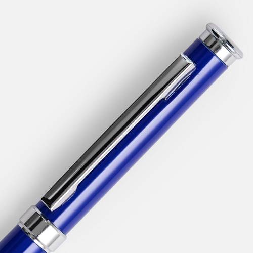 Ручка шариковая Finn Chrome, синяя фото 4