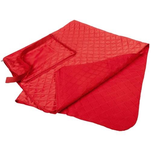 Плед для пикника Soft & Dry, темно-красный фото 3