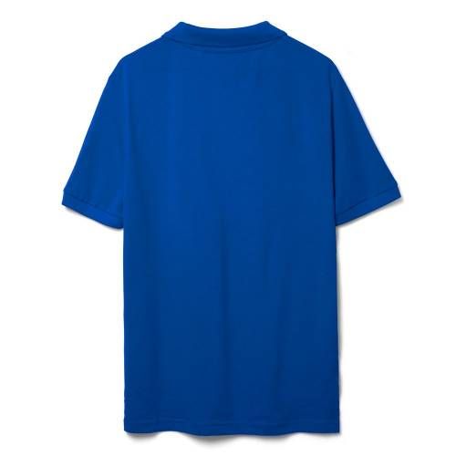 Рубашка поло мужская Adam, ярко-синяя фото 3