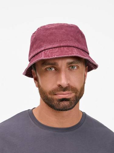 Панама Berwi, бордовая фото 5