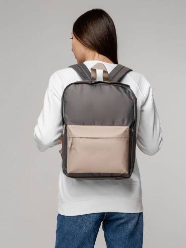 Рюкзак Sensa, серый с бежевым фото 6