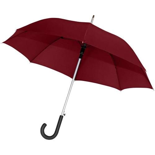 Зонт-трость Alu AC, бордовый фото 2