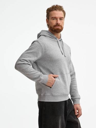 Толстовка унисекс Spencer, серый меланж фото 9