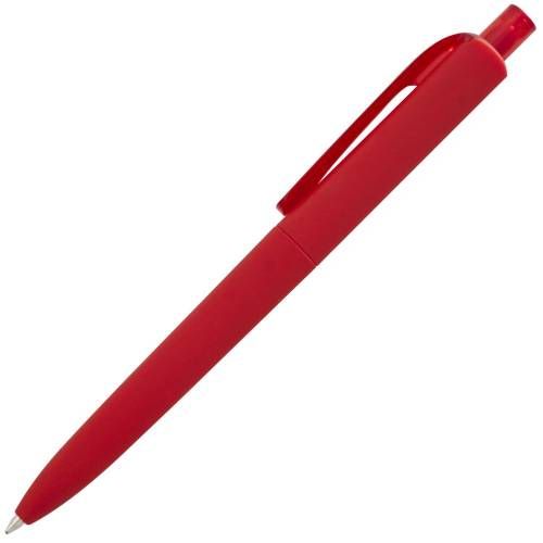 Ручка шариковая Prodir DS8 PRR-Т Soft Touch, красная фото 4