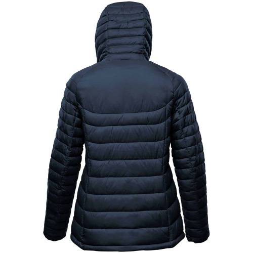 Куртка компактная женская Stavanger, темно-синяя фото 3