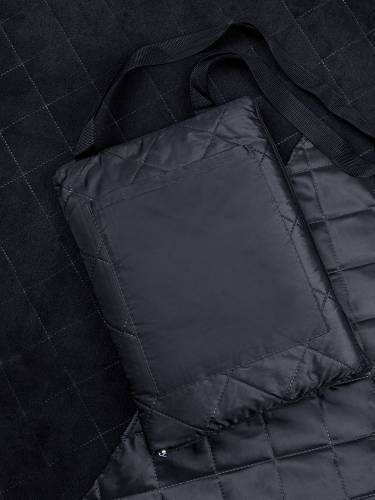 Плед для пикника Soft & Dry 2, черный фото 9