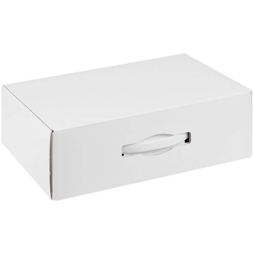 Коробка Matter Light, белая, с белой ручкой фото 2