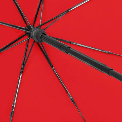 Зонт складной Carbonsteel Magic, красный фото 5