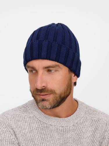 Шапка Metelitsa, темно-синяя (сапфир) фото 5 Шапка Metelitsa, темно-синяя (сапфир) фото 5