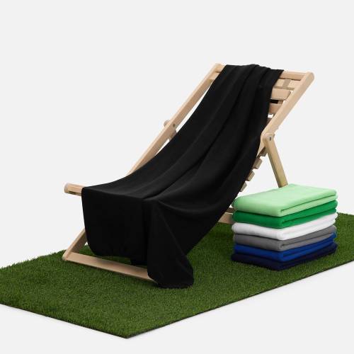 Флисовый плед Warm&Peace, черный фото 7 Флисовый плед Warm&Peace, черный фото 7