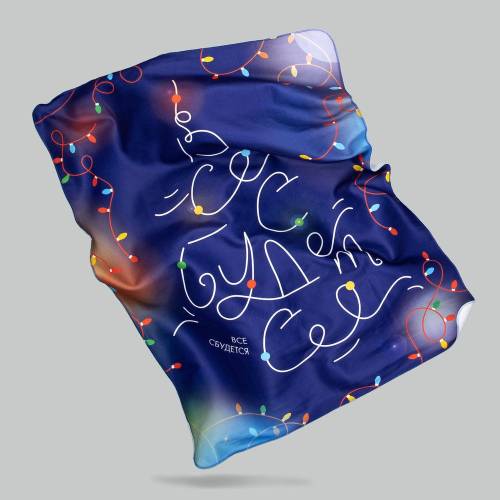 Флисовый плед «Все сбудется!» фото 6