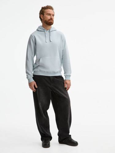 Толстовка унисекс Spencer, голубая фото 12 Толстовка унисекс Spencer, голубая фото 12