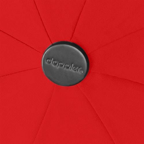 Зонт складной Carbonsteel Magic, красный фото 4