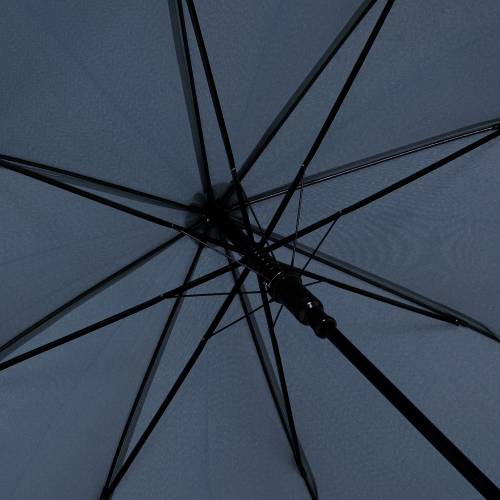 Зонт-трость OkoBrella, темно-синий фото 5