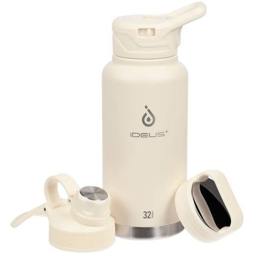 Термобутылка Fujisan XL, белая (молочная) фото 3