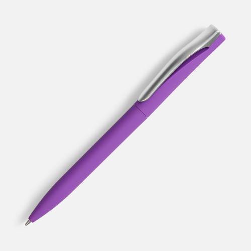 Ручка шариковая Pin Soft Touch, ver.2, фиолетовая фото 2