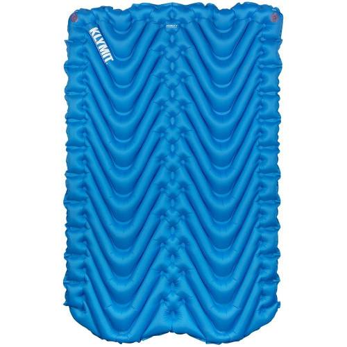 Надувной коврик Static V Double, синий фото 4