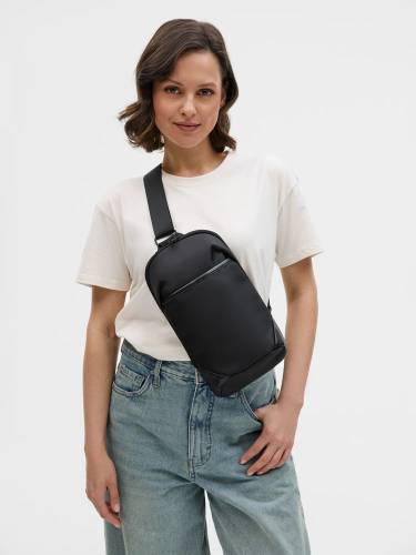 Рюкзак на одно плечо Solnex, черный фото 10