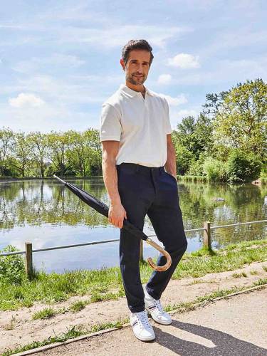 Зонт-трость Commissioner, черный фото 4