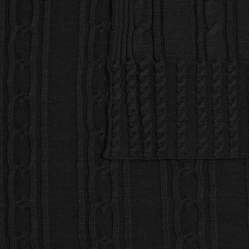 Плед Remitti, черный фото 4