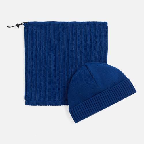 Шапка ComFleece, темно-синяя (кобальт) фото 4