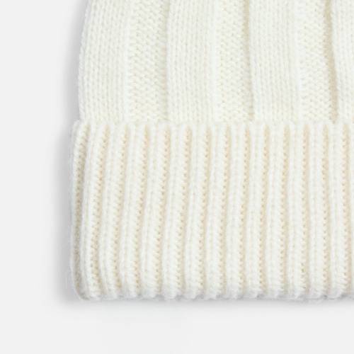 Шапка Bellish, белая (ванильная) фото 3 Шапка Bellish, белая (ванильная) фото 3