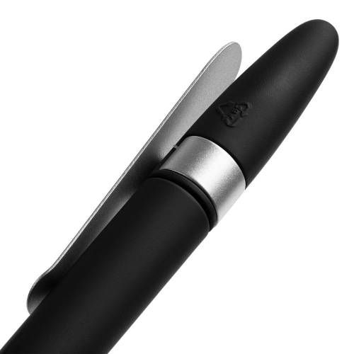 Ручка шариковая Prodir DS5 TSR Metal Clip, черная фото 7