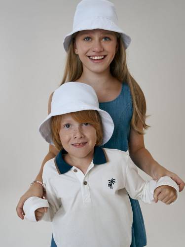 Панама детская Challenge Kids, красная фото 7