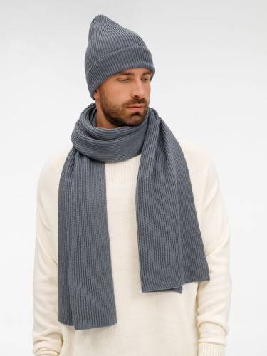 Шапка Nobilis Mono, серая (стальная) фото 10 Шапка Nobilis Mono, серая (стальная) фото 10