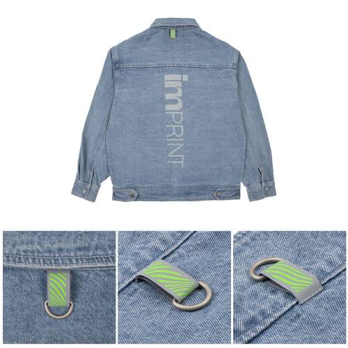 Куртка джинсовая O2, голубая фото 18