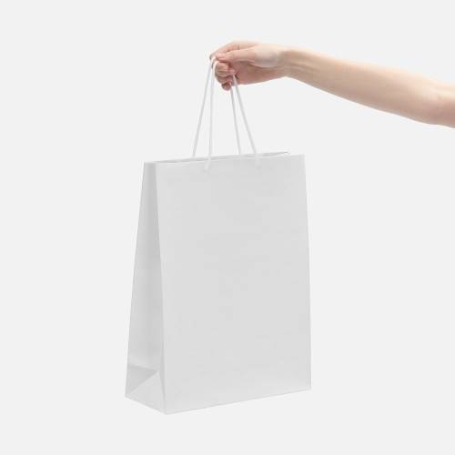 Пакет бумажный Porta XL, белый фото 4