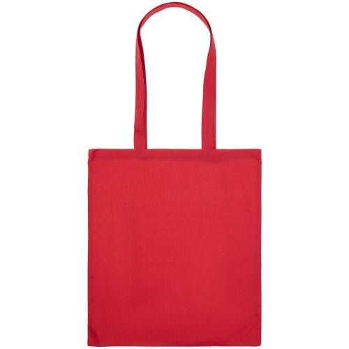 Холщовая сумка Basic 105, красная фото 4