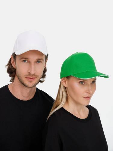 Бейсболка Classic 2.0, белая фото 11