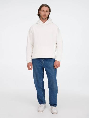 Худи оверсайз унисекс Tolla, молочное фото 16