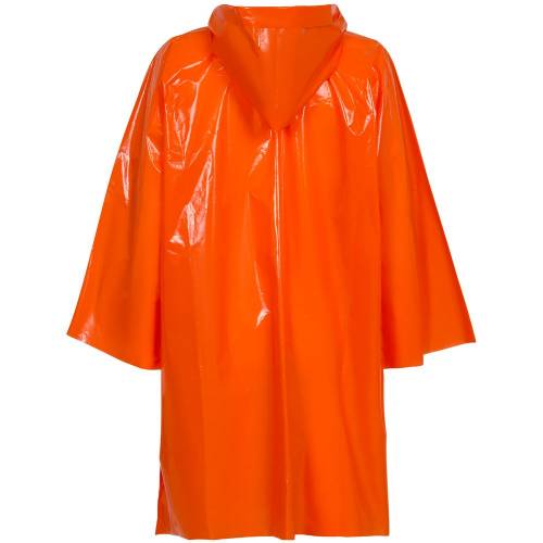 Дождевик-плащ CloudTime, оранжевый фото 3