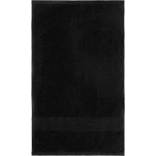 Полотенце махровое «Тиффани», среднее, черное фото 4