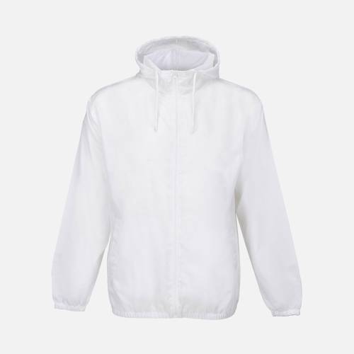 Ветровка унисекс Shield, белая фото 2