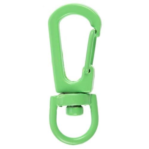 Застежка-карабин Snap Hook, S, зеленый неон фото 2