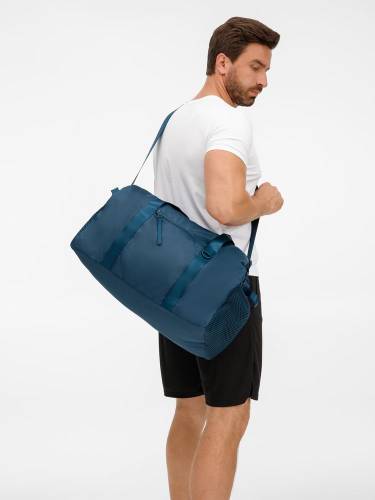 Спортивная сумка Verkko, темно-синяя фото 13