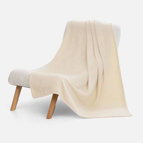 Плед Plush, бежевый фото 6