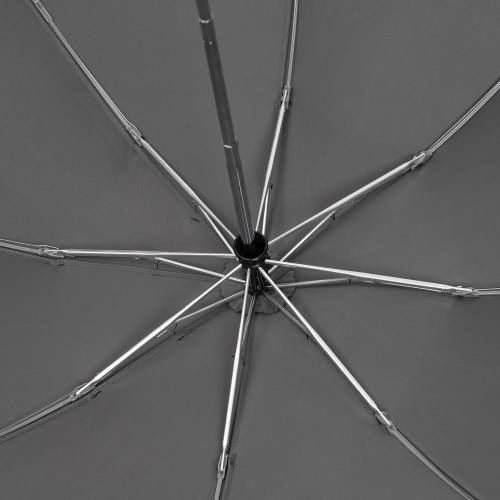 Зонт обратного сложения Easyroll, серый фото 4 Зонт обратного сложения Easyroll, серый фото 4